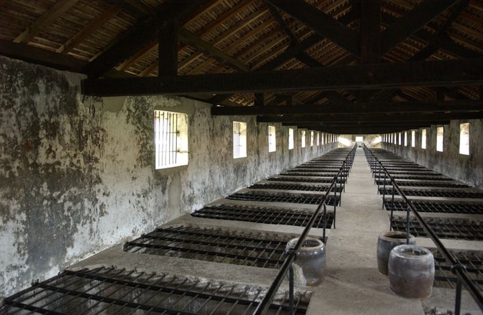 Hệ thống nhà tù này từng giam giữ và đày đọa những chiến sĩ cách mạng.